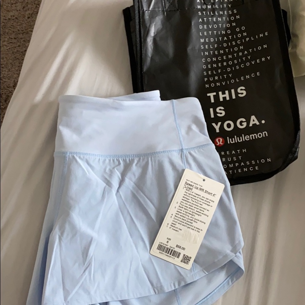 Lululemon Speed Up Short NWT